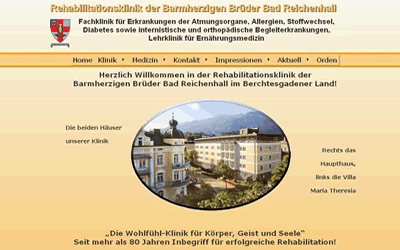 Rehabilitationklinik Barmherzige Br&uuml;der Reichenhall