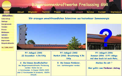 Bürgersonnenkraftwerke Freilassing
